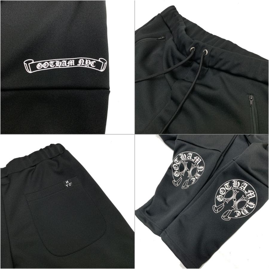 ゴッサム GOTHAM NYC スキニージャージー CH SKINNY JERSEY PANTS ジョガーパンツ メンズ ブラック BLACK 黒 黒スキニー GN1002｜mr-vibes｜07