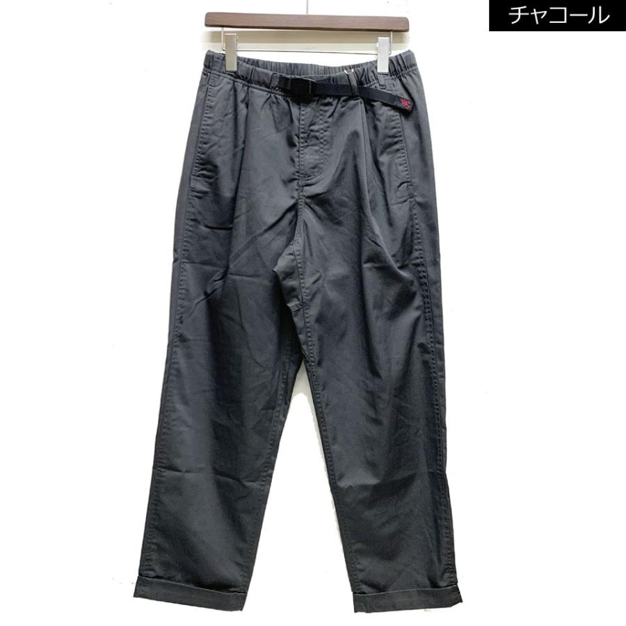 Gramicci（グラミチ） 全2色 タックテーパードパンツ TC TWILL TUCK