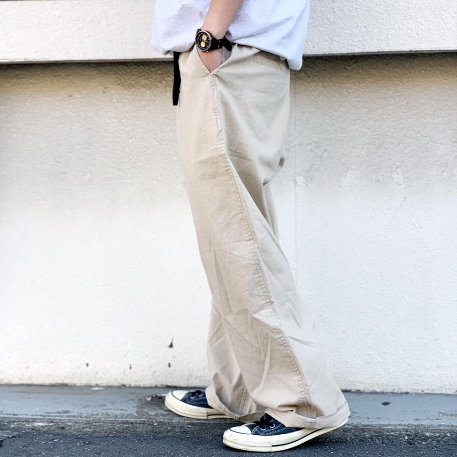 全2色 グラミチ GRAMICCI リネンワイドパンツ LINEN COTTON WIDE PANT クライミングパンツ ブラック ベージュ BLACK BEIGE 黒  GMP4-SJP12｜mr-vibes｜05