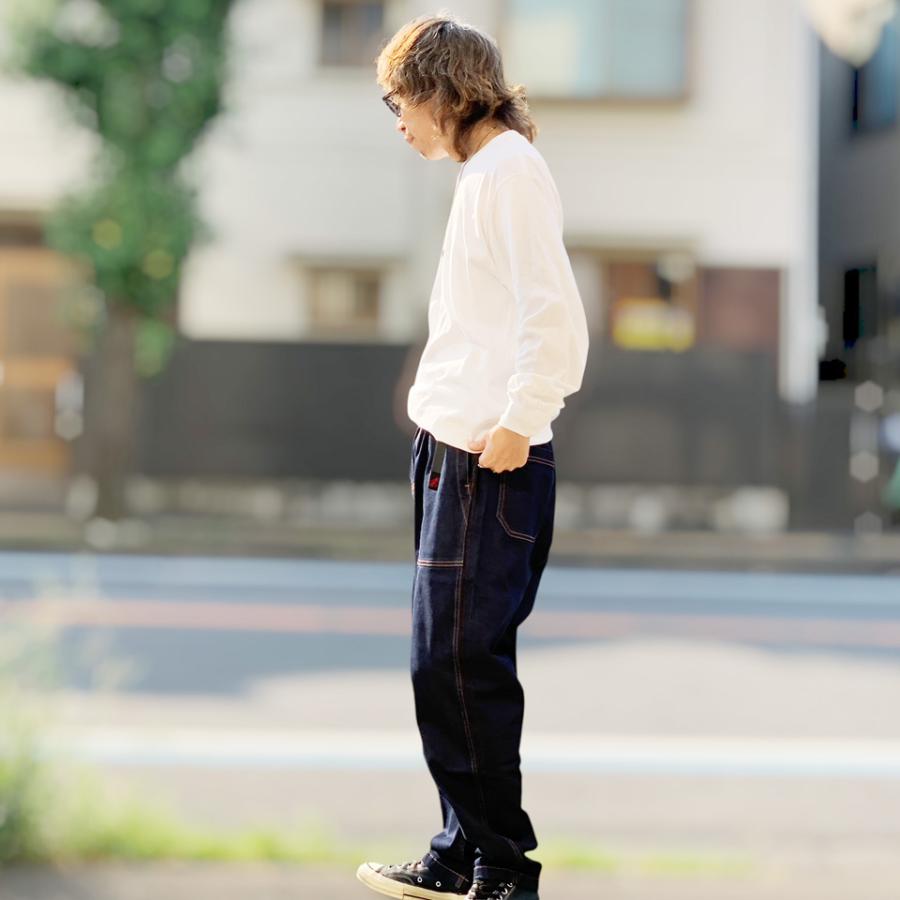 Gramicci（グラミチ） デニムルーズテーパードリッジパンツ DENIM