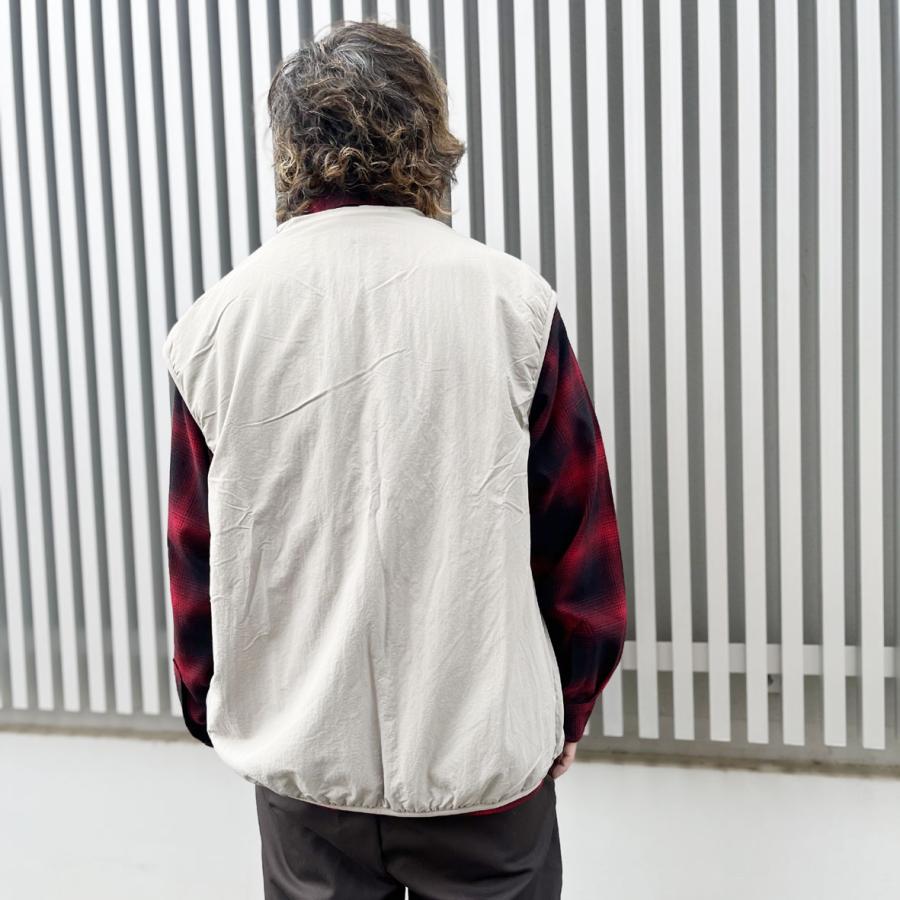 Gramicci（グラミチ） リバーシブルベスト フリースベスト REVERSIBLE