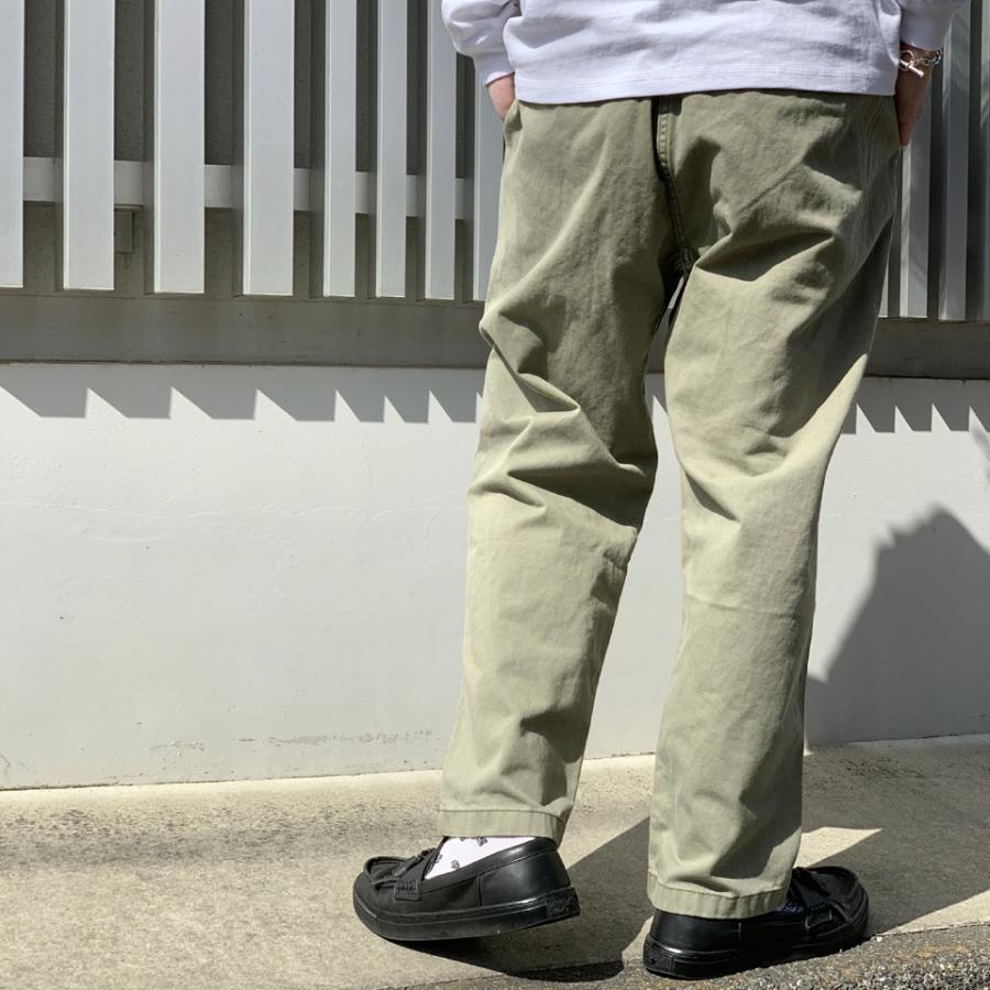 グラミチ　軽量オリーブ色パンツ M GRAMICCI 全2色 グラミチ Gramicci ルーズテーパードパンツ