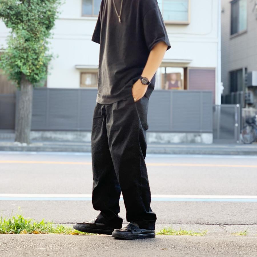 Gramicci（グラミチ） 全2色 タックテーパードパンツ TC TWILL TUCK