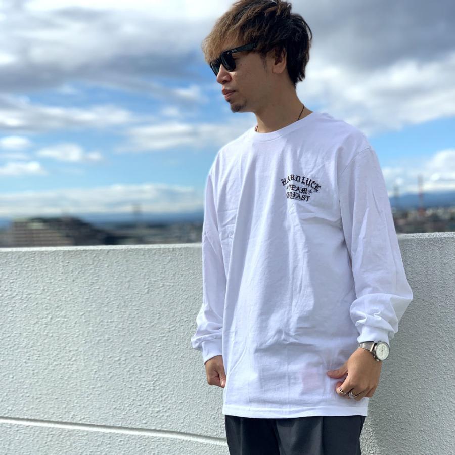 HARD LUCK（ハードラック） 全2色 ロンT 長袖Tシャツ OLDE ENGLISH 