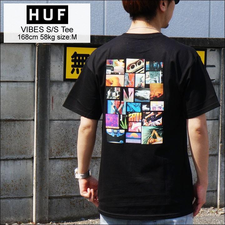 HUF（ハフ） Tシャツ VIBES S/S Tee Tシャツ 半袖 バックプリント 