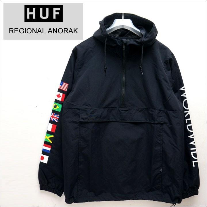 HUF（ハフ） アノラック REGIONAL TOUR ANORAK ナイロンジャケット