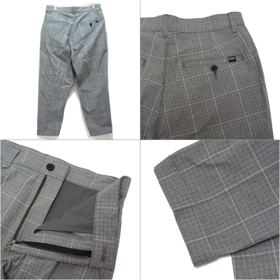 HUF ハフ チェックパンツ トラウザーパンツ CLASSIC PANTS GREN