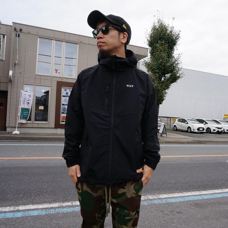 HUF ハフ ナイロンジャケット STANDARD SHELL 2 JACKET ブラック