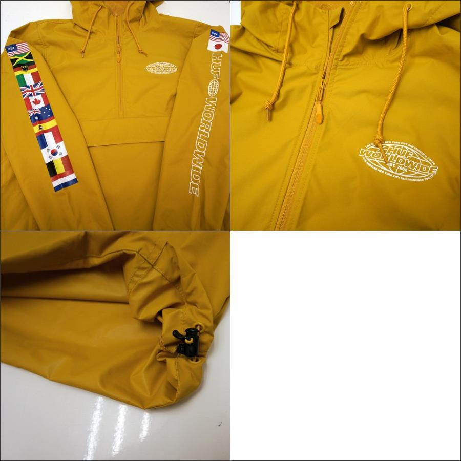 HUF（ハフ） ナイロンジャケット アノラック WORLD TOUR ANORAK 