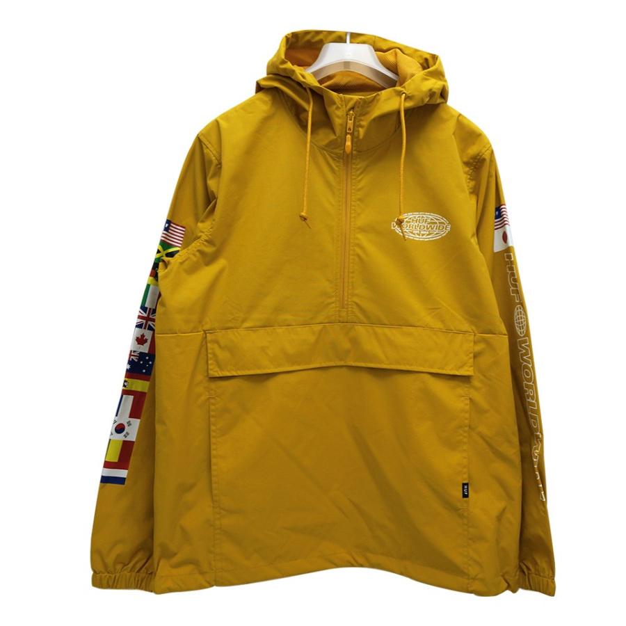HUF（ハフ） ナイロンジャケット アノラック WORLD TOUR ANORAK 