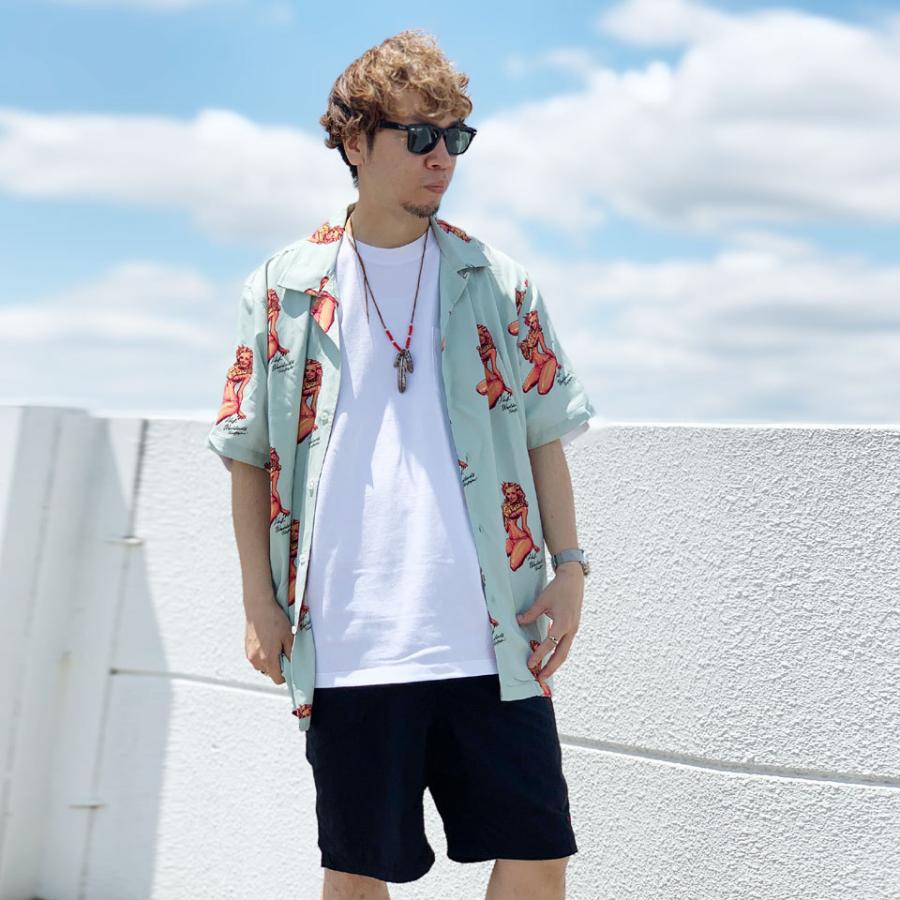 HUF ハフ 半袖シャツ アロハシャツ ROCKIN' JELLY BEAN S/S