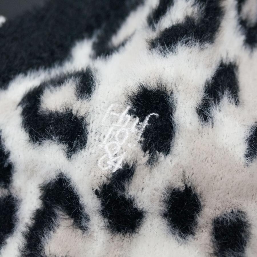 HUF ハフ カーディガン SNOW LEOPARD CARDIGAN モヘア HUF ハフ カーディガン SNOW LEOPARD CARDIGAN モヘア