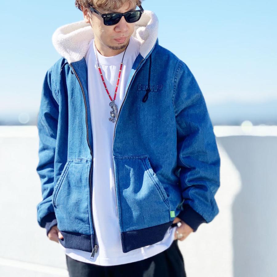 HUF ハフ デニムジャケット デニムパーカー COLTON HOODED ZIP HUF ハフ デニムジャケット デニムパーカー COLTON HOODED ZIP