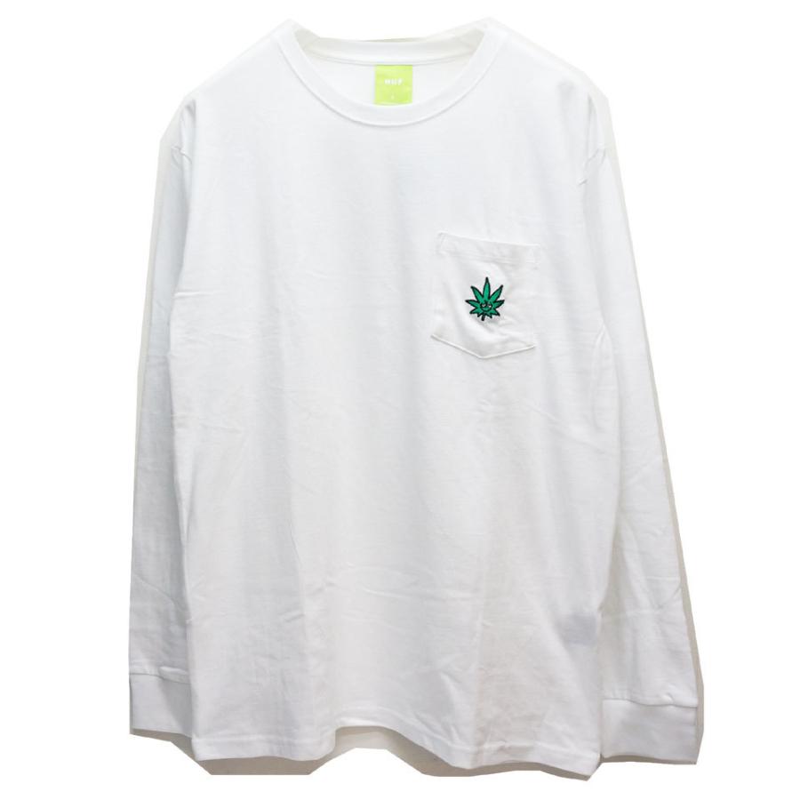 HUF（ハフ） ロンT Tシャツ GREEN BUDDY L/S POCKET TEE ポケットT
