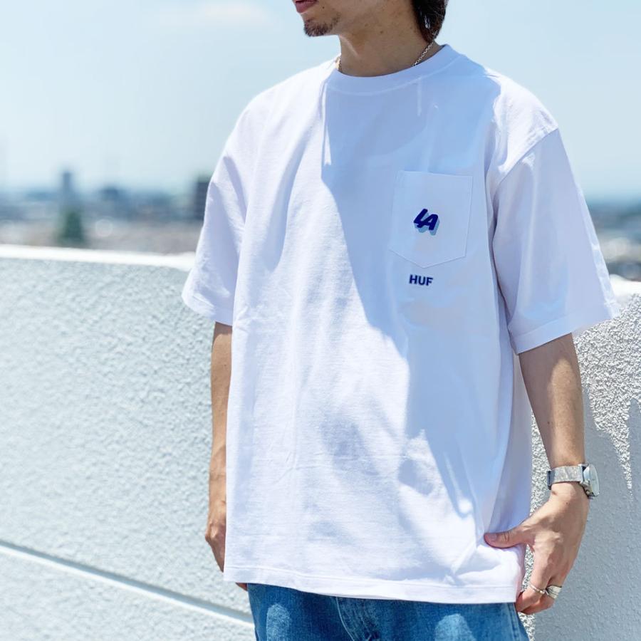 HUF（ハフ） 全2色 HUF Tシャツ HUF HOME BASE POCKET S/S TEE 半袖 