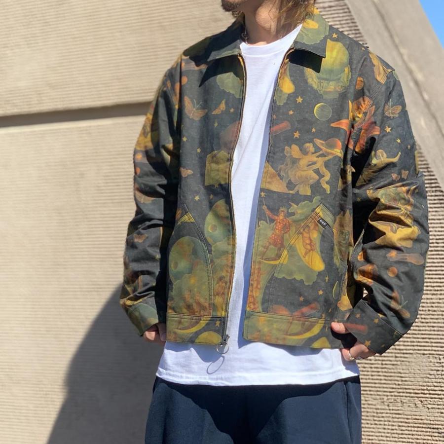 HUF ハフ トラッカージャケット X SMASHING PUMPKINS MELLON HUF ハフ トラッカージャケット X SMASHING PUMPKINS MELLON