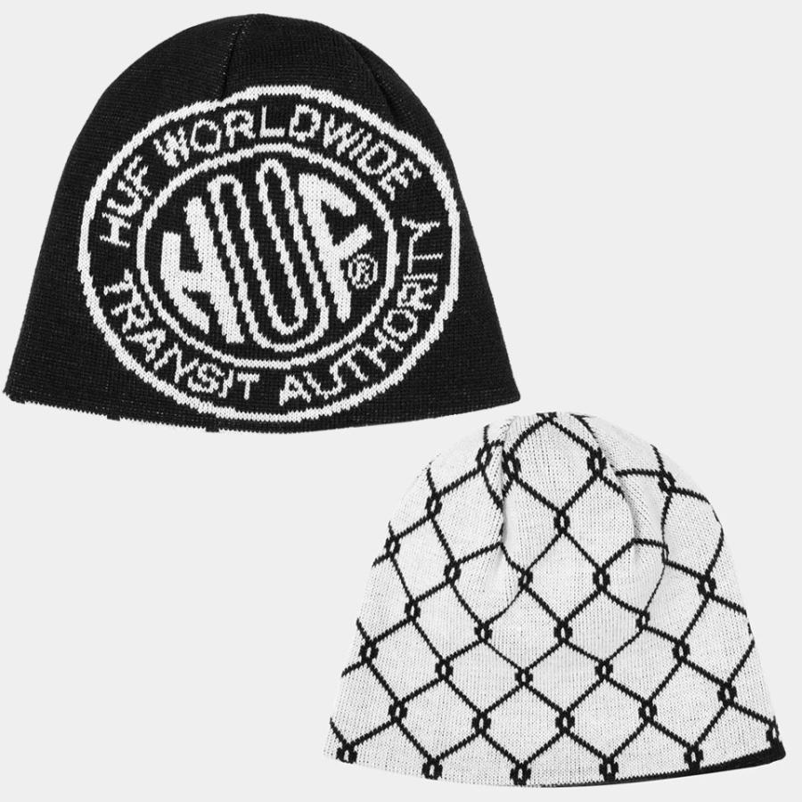 HUF（ハフ） リバーシブル ビーニー ニットキャップ ニット帽 TOKEN