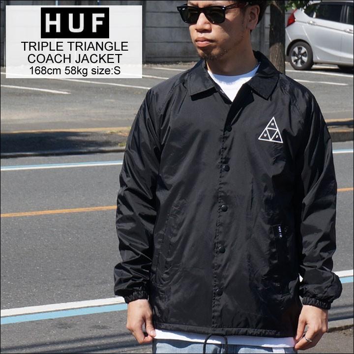 HUF ハフ コーチジャケット TRIPLE TRIANGLE COACH JACKET