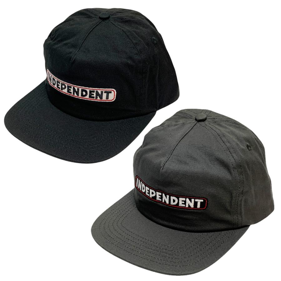 セ*ー様 Independent スナップバックキャップ ブラック　インディペン INDEPENDENT TRUCK COMPNY 全2色 インディペンデントトラックス