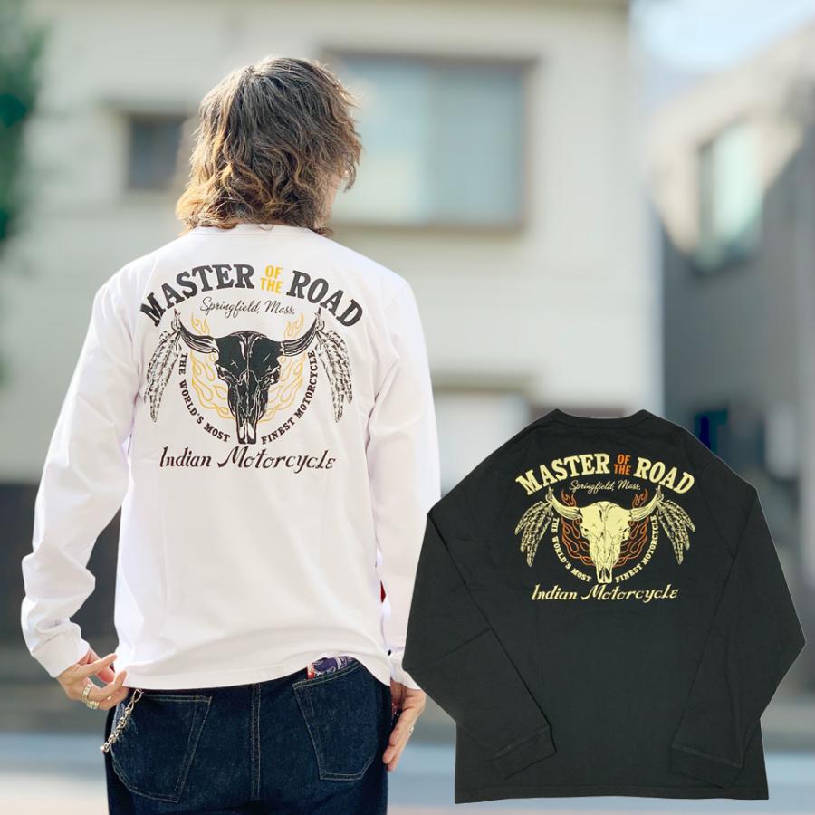 全2色 インディアンモーターサイクル INDIAN MOTORCYCLE ロンT Tシャツ