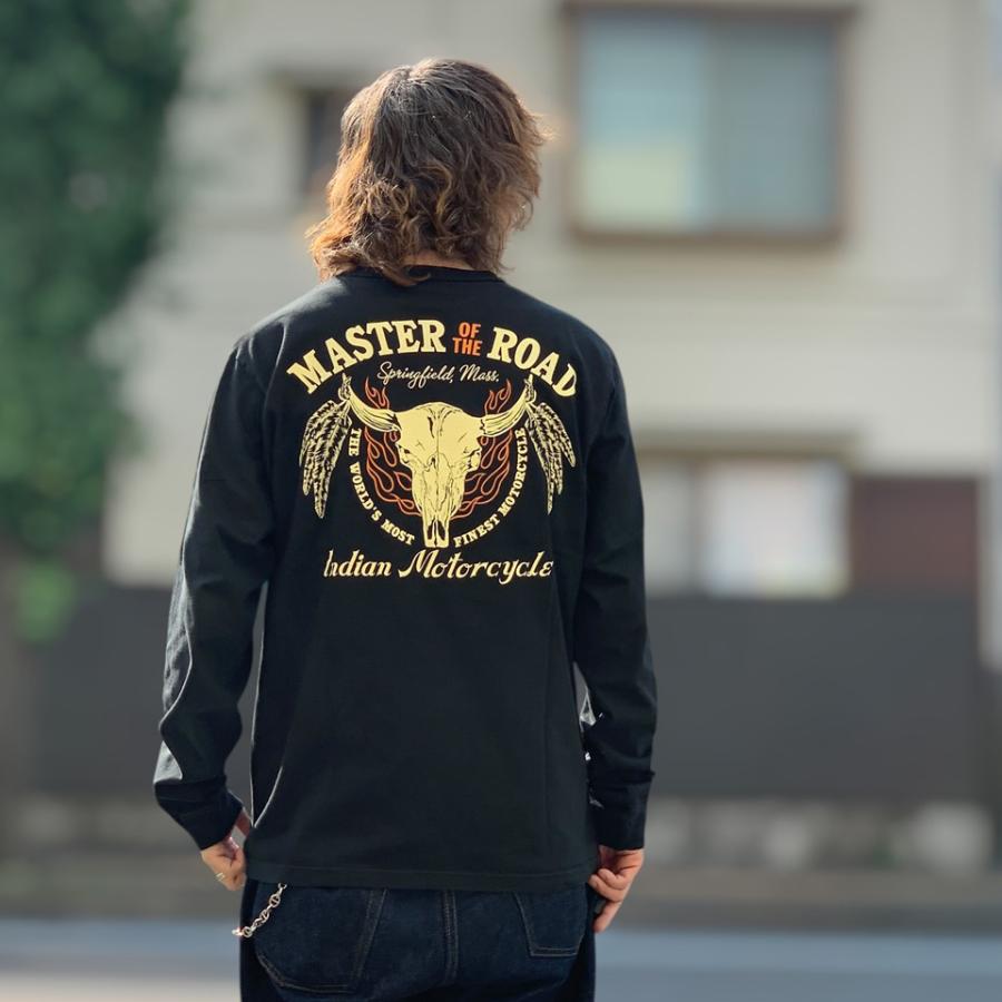 全2色 インディアンモーターサイクル INDIAN MOTORCYCLE ロンT Tシャツ