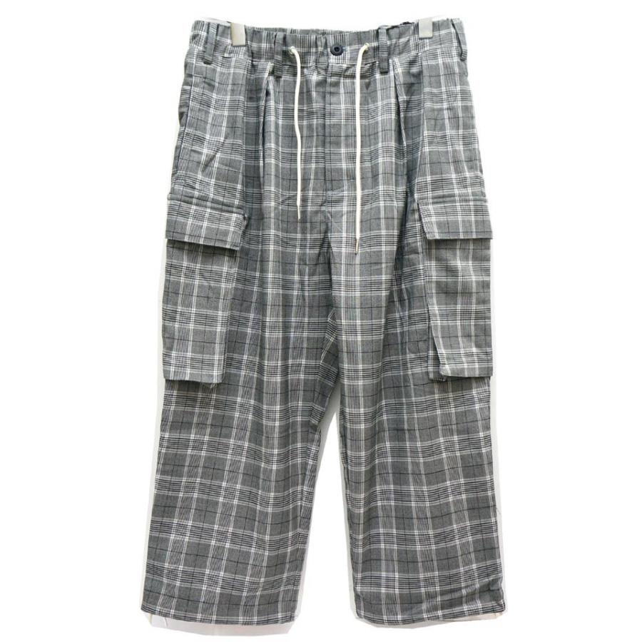 INTERBREED（インターブリード） チェックパンツ クロップドパンツ