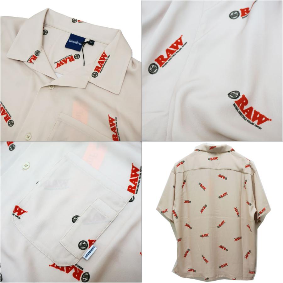 INTERBREED（インターブリード） 半袖シャツ RAW × INTERBREED LOGO