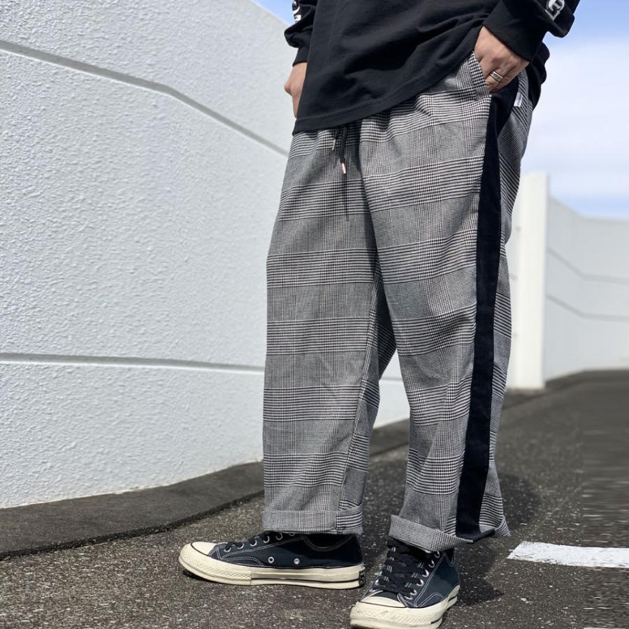 INTERBREED（インターブリード） チェックパンツ SIDE LINED PLAID