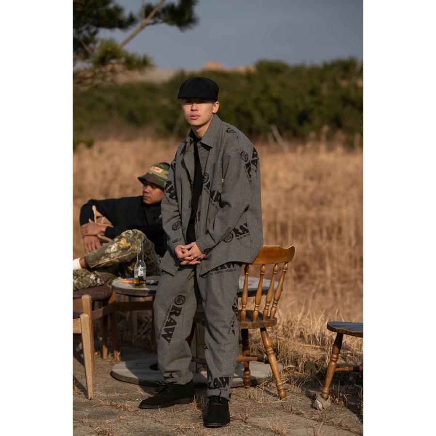 INTERBREED（インターブリード） × RAW イージーパンツ LOGO TEXTILE