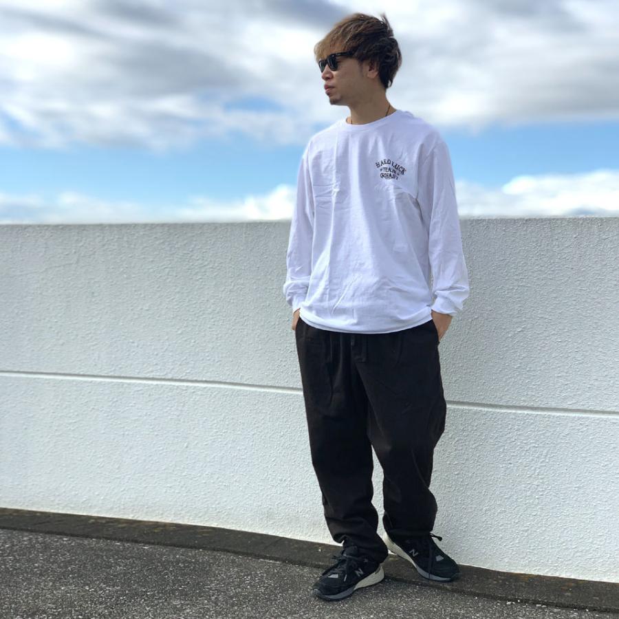 全2色 インターブリード INTERBREED チノパンツ イージーパンツ RELAXED CHINO TROUSER トラウザーパンツ ブラック 黒 アイボリー IVORY タックパンツ｜mr-vibes｜04