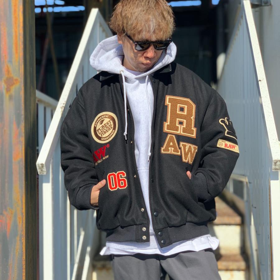 INTERBREED インターブリード スタジャン RAW × Varsity Jacket INTERBREED インターブリード スタジャン RAW × Varsity Jacket