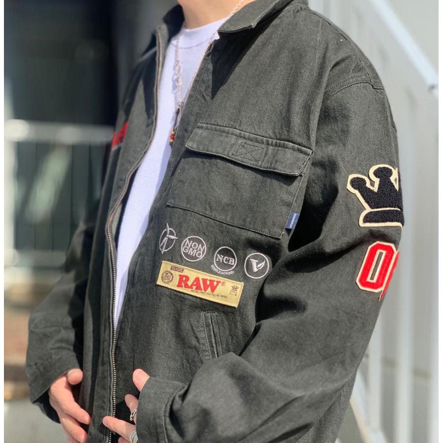 interbreed raw デニムジャケット INTERBREED インターブリード ワークジャケット × RAW Manager's