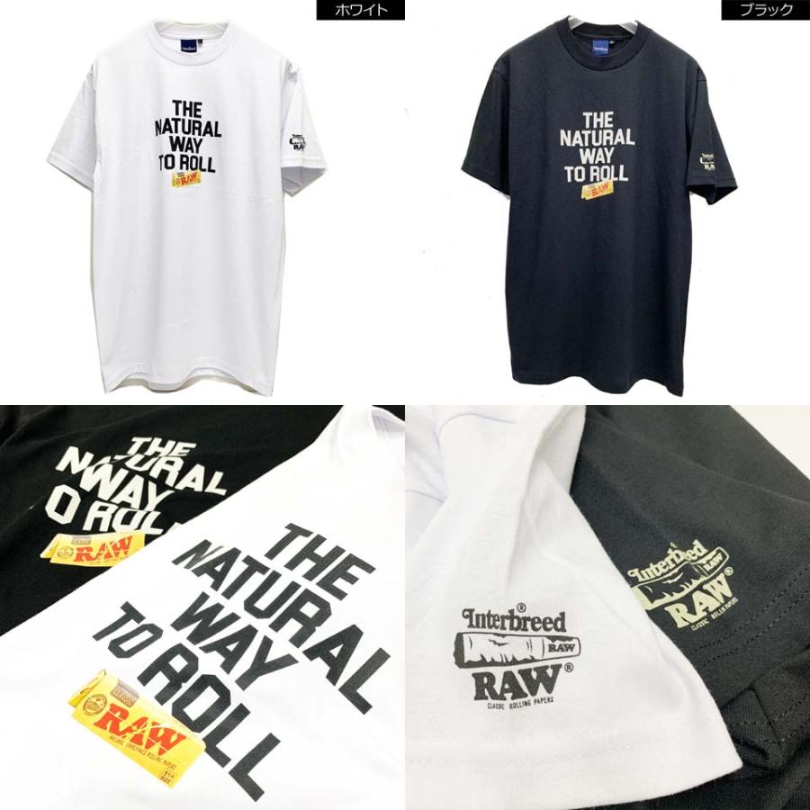 INTERBREED 全2色 インターブリード Tシャツ RAW × 