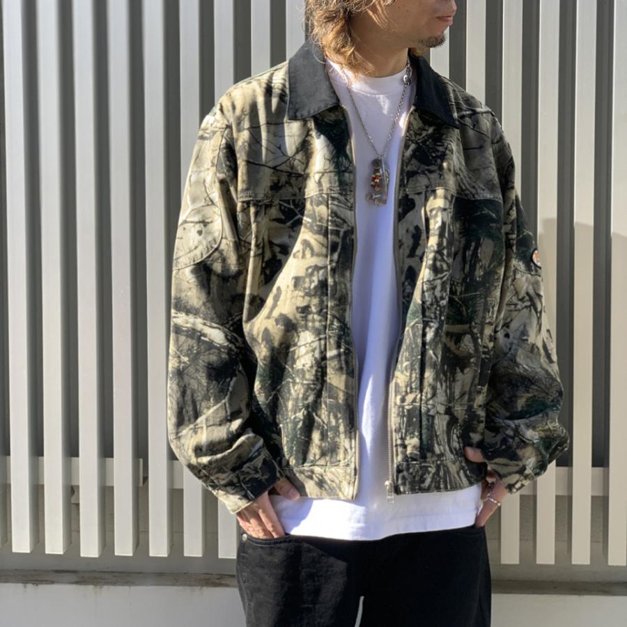 セール】Real tree Camo All Over Design Denim Jacket / リアル