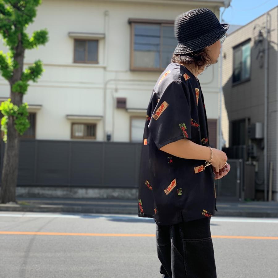 Interbreed RAWロゴ 半袖シャツ Lサイズ INTERBREED 全2色 インターブリード 半袖シャツ RAW x “Papers