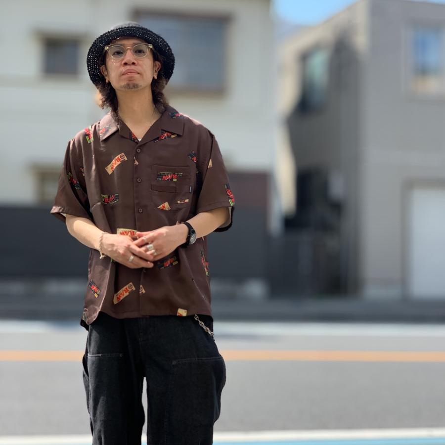 Interbreed RAWロゴ 半袖シャツ Lサイズ INTERBREED 全2色 インターブリード 半袖シャツ RAW x “Papers