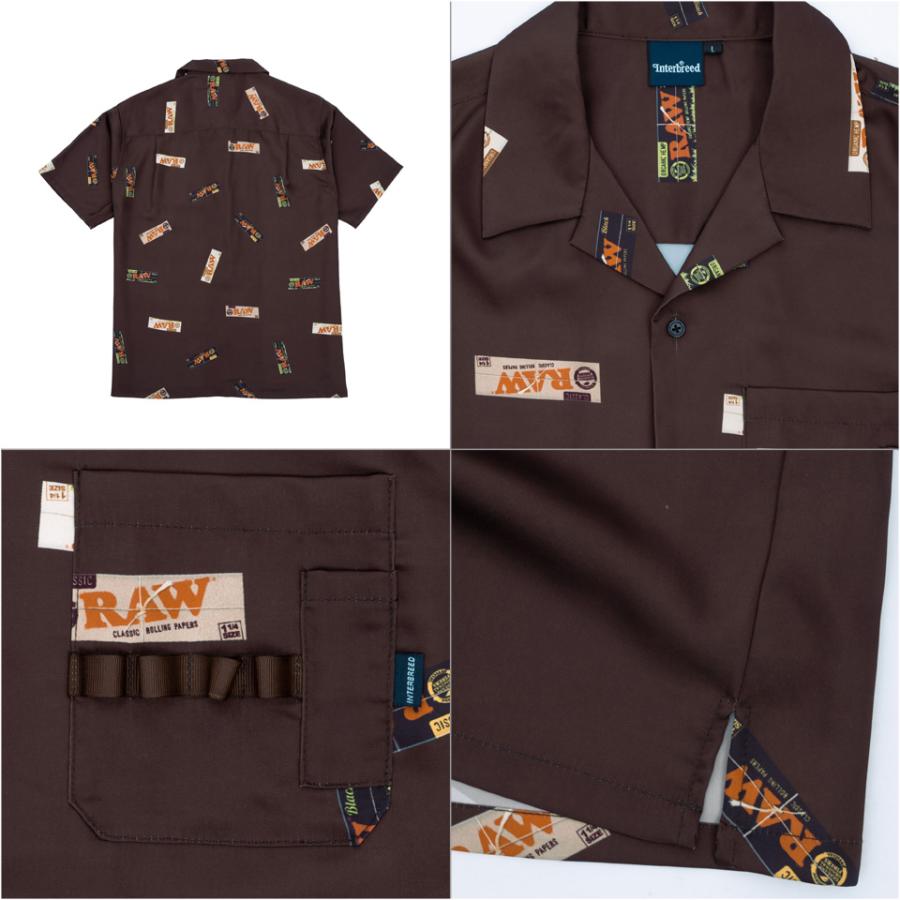 INTERBREED 全2色 インターブリード 半袖シャツ RAW x “Papers