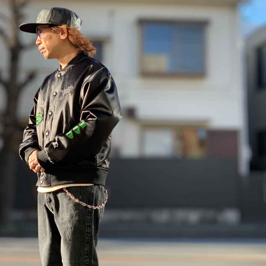 INTERBREED（インターブリード） サテンジャケット STARTER x