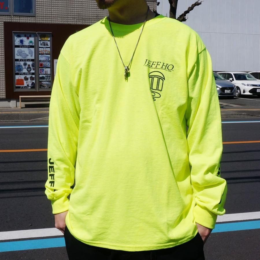 ジェフホー JEFF HO ロンT 長袖 Tシャツ LOGO L/S Tee ブラック