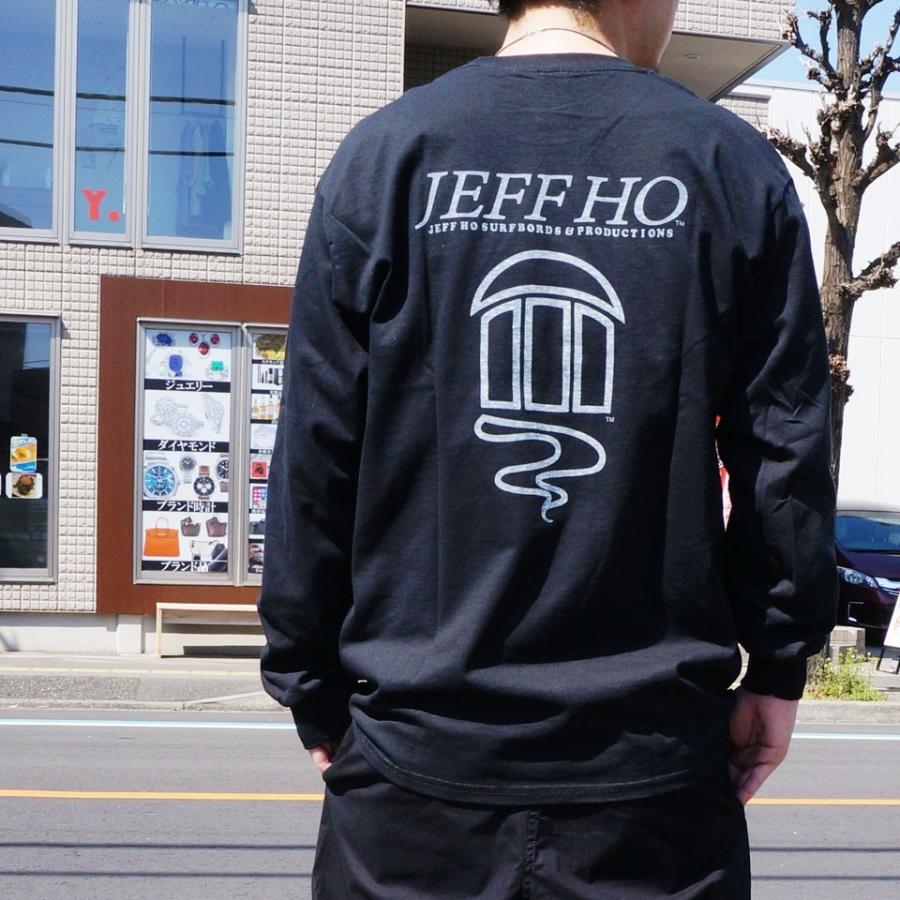 ジェフホー JEFF HO ロンT 長袖 Tシャツ LOGO L/S Tee ブラック ジェフホー JEFF HO ロンT 長袖 Tシャツ LOGO L/S Tee ブラック
