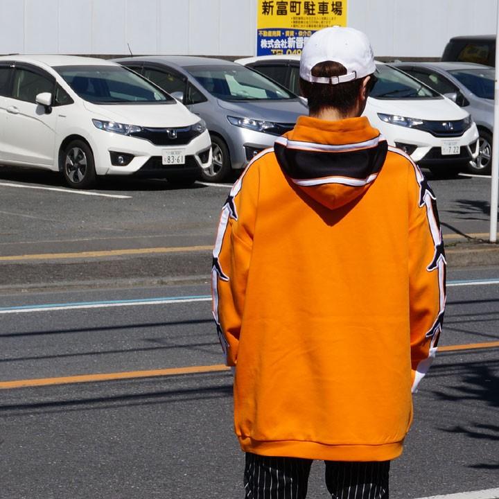 Kappa（カッパ） パーカー BIG BANDA SWEAT HOODIE オレンジ ORANGE