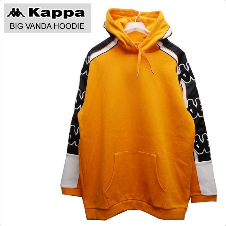 Kappa（カッパ） パーカー BIG BANDA SWEAT HOODIE オレンジ ORANGE