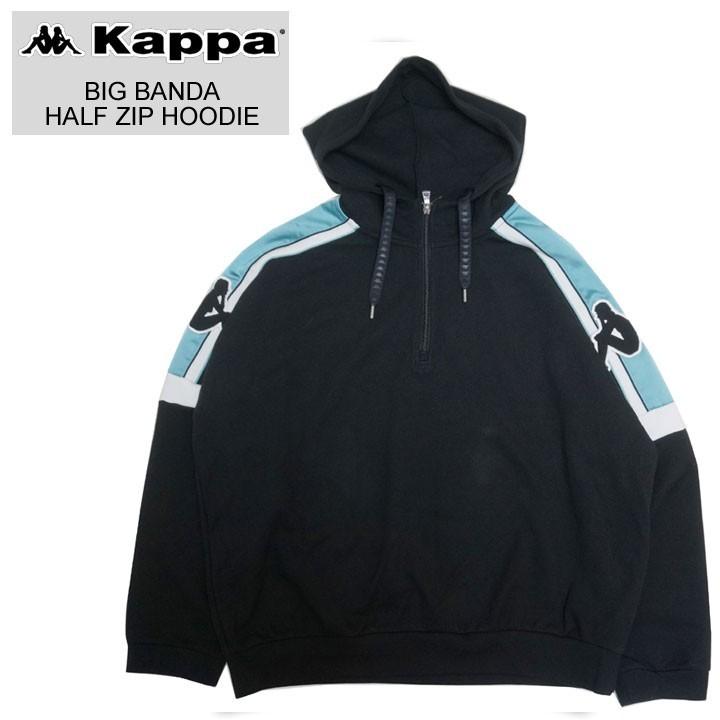 Kappa KAPPA カッパ パーカー BIG BANDA HALF ZIP HOODIE