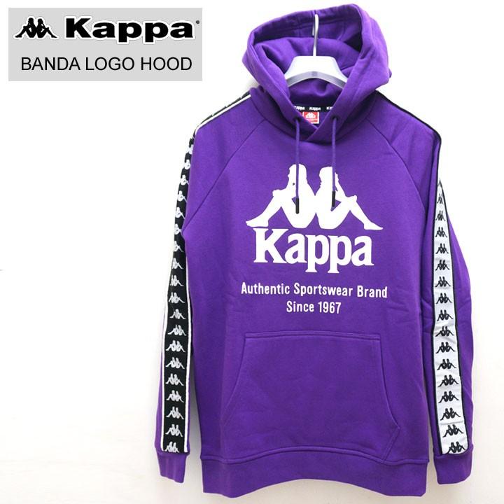 Kappa（カッパ） パーカー BANDA LINE HOODIE フーディー バンダ