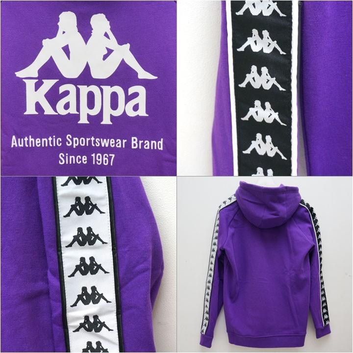Kappa（カッパ） パーカー BANDA LINE HOODIE フーディー バンダ