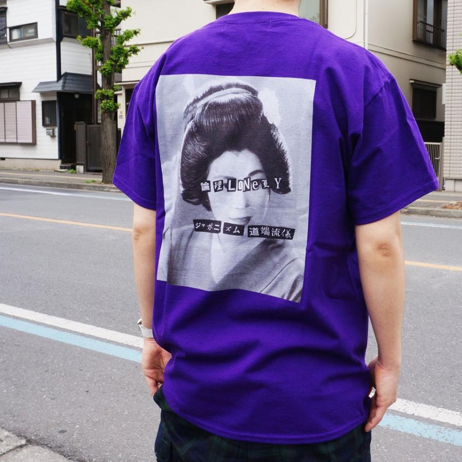 ロンリー LONELY論理 Tシャツ ANARCHY IN THE JAPANESE MAIKO S/S Tee