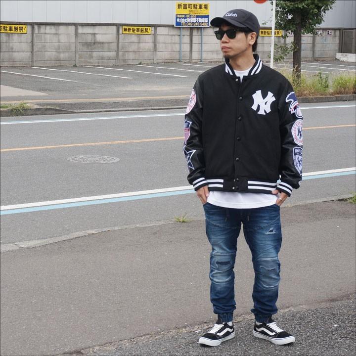 MAJESTIC マジェスティック スタジャン STADIUM JACKET NEW YORK MAJESTIC マジェスティック スタジャン STADIUM JACKET NEW YORK