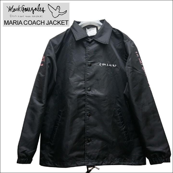 MARK GONZALES マークゴンザレス コーチジャケット MARIA COACH JACKET ブラック 黒 BLACK｜mr-vibes｜04