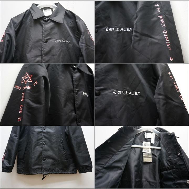 MARK GONZALES マークゴンザレス コーチジャケット MARIA COACH JACKET ブラック 黒 BLACK｜mr-vibes｜06