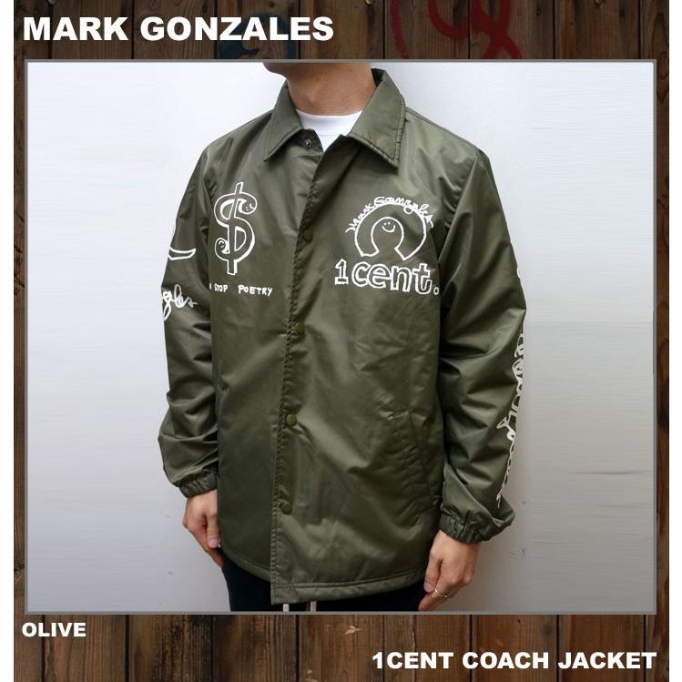 Mark Gonzales（マークゴンザレス） コーチジャケット 1CENT COACH 